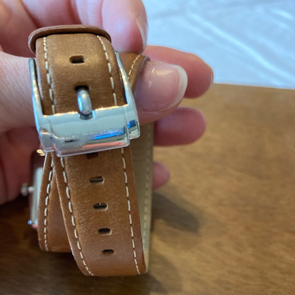 Michael Kors Brenner Double Wrap Watch - Picture 5 of 6
